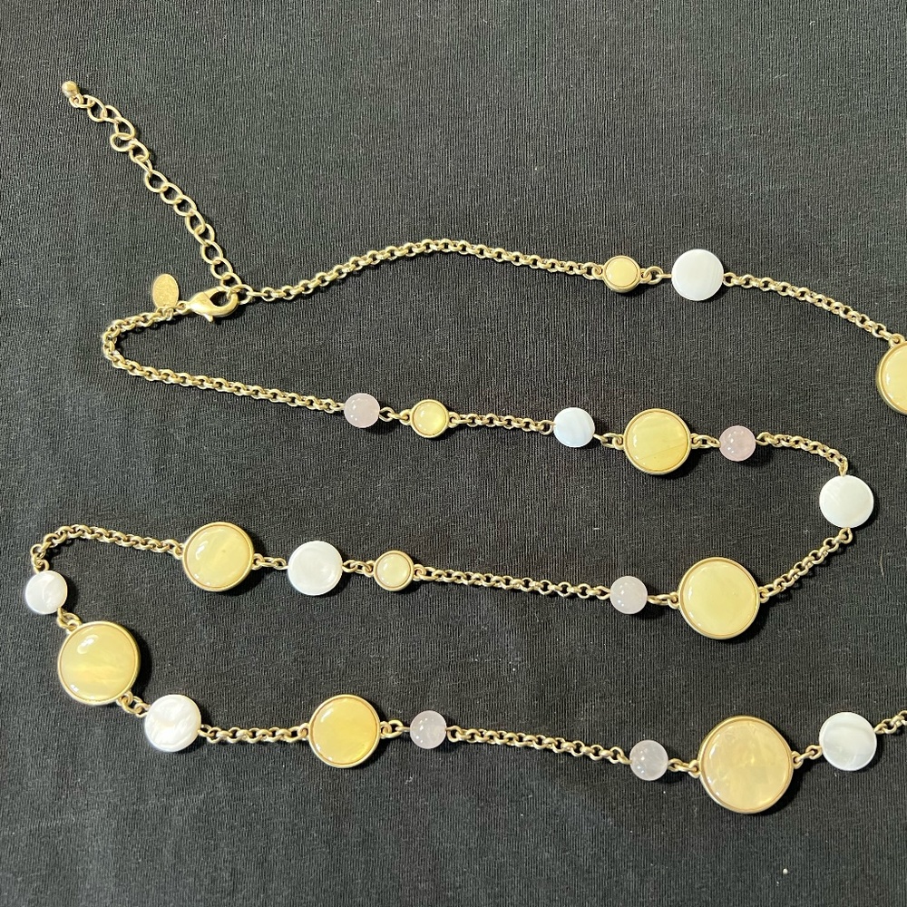 Lia Sophia Spot On Station Necklace